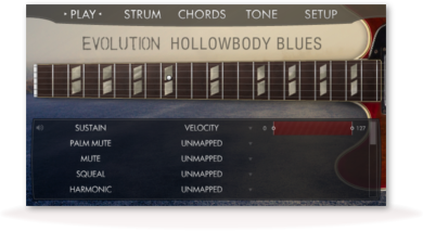 Evolution Hollowbody Blues (KONTAKT)