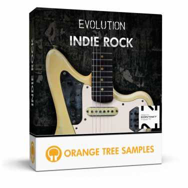Iconic offset Indie Rock electric guitar for Kontakt