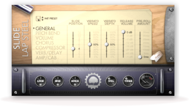 Orange Tree Samples SLIDE Lap Steel UPDATE Released